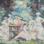 1340 7344 OIL PAINTING